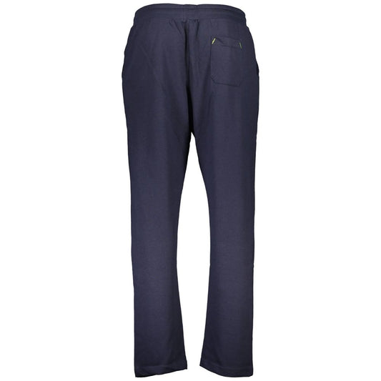 Blue Cotton Men's Sweatpant