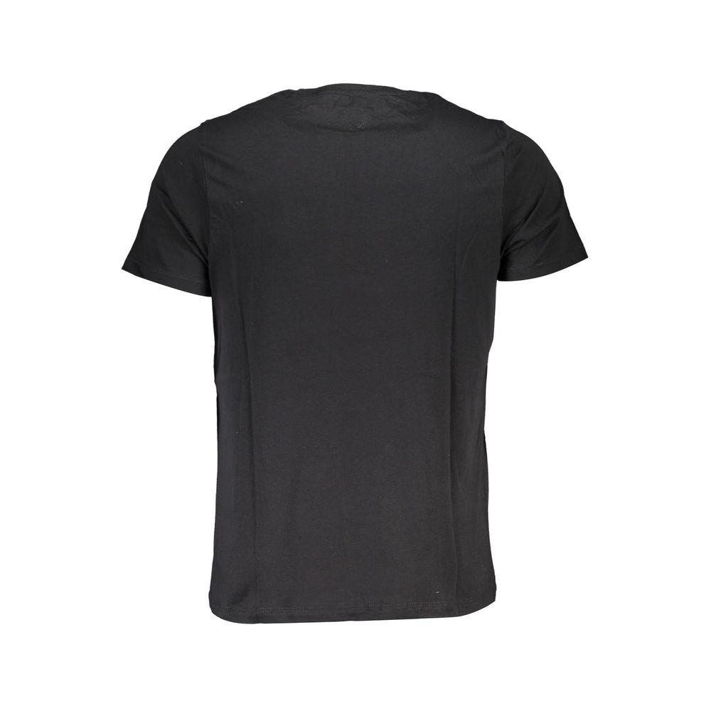 Black Cotton Mens T-Shirt