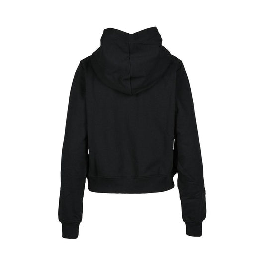 Black Cotton Hoody
