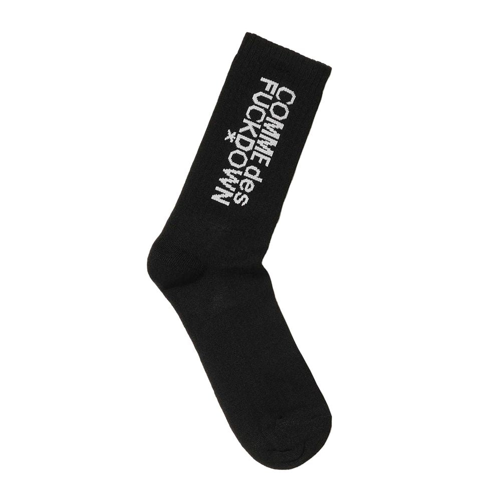 Black Cotton Sock