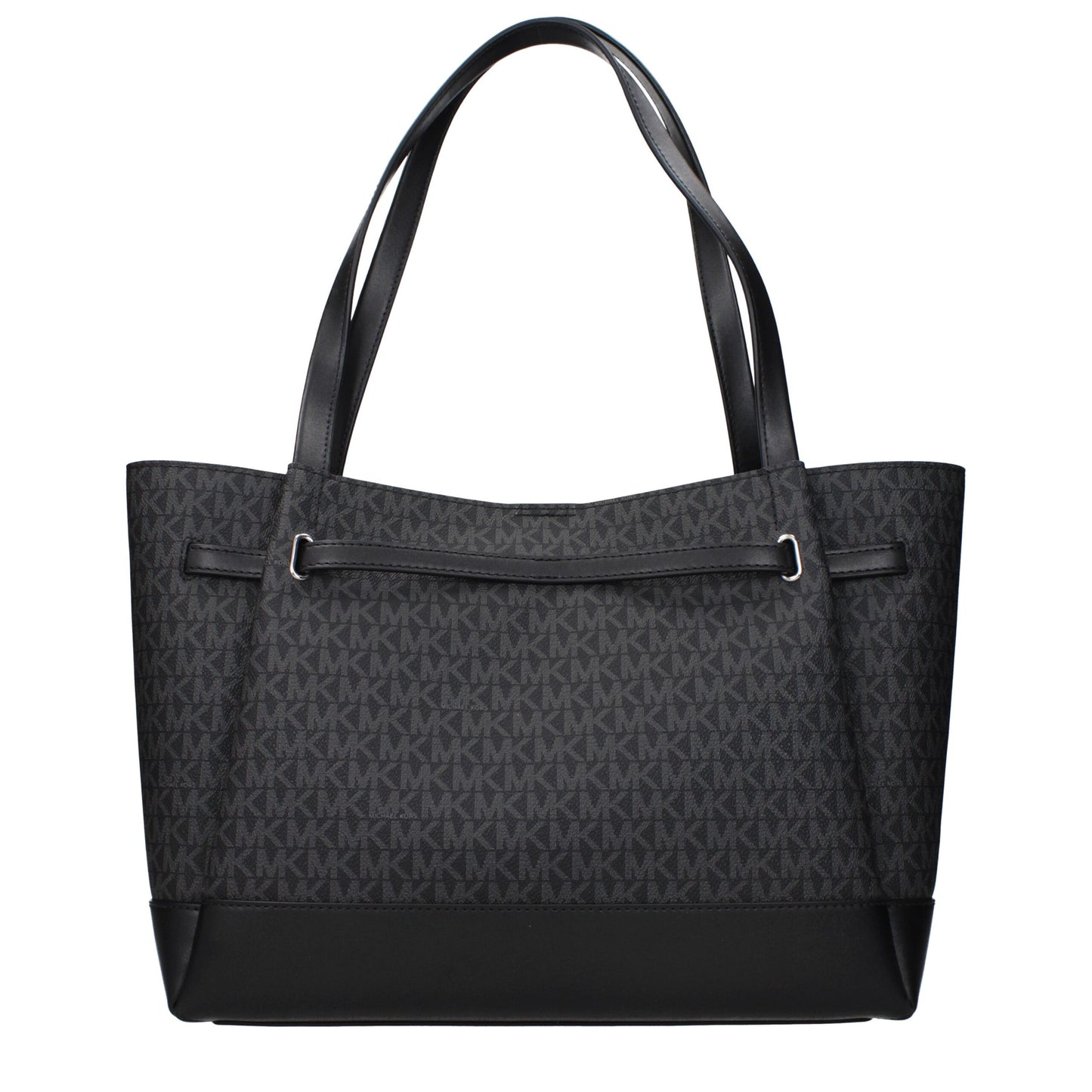 Black Fabric Shoulder Bag