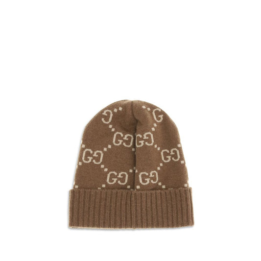 Brown Cashmere Beanie