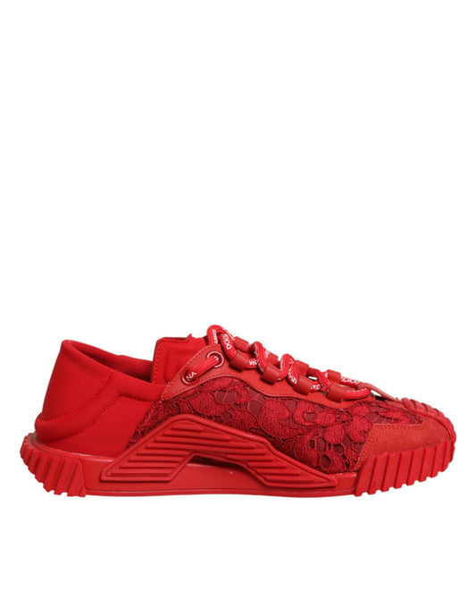 Red Logo Lace Low Top NS1 Sneakers Shoes