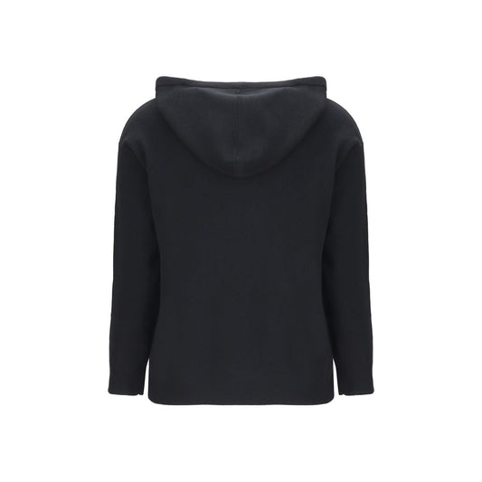 Black Wool Sweatshirt