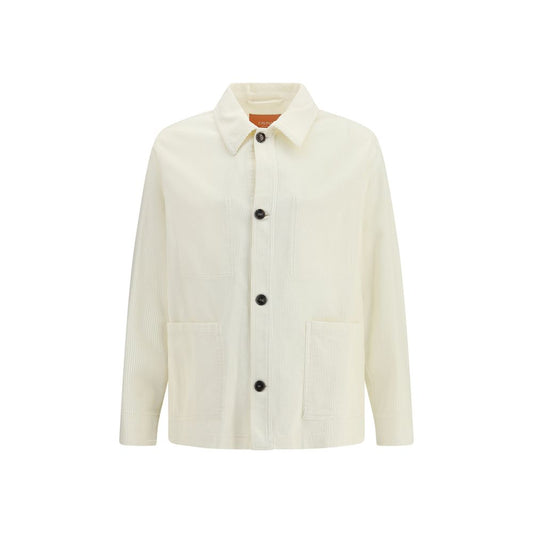 Cream Cotton Coat
