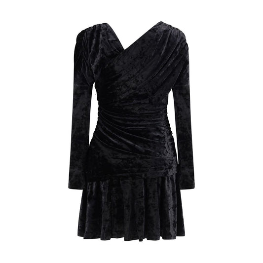 Black Recycled Polyester Cocktail Dress