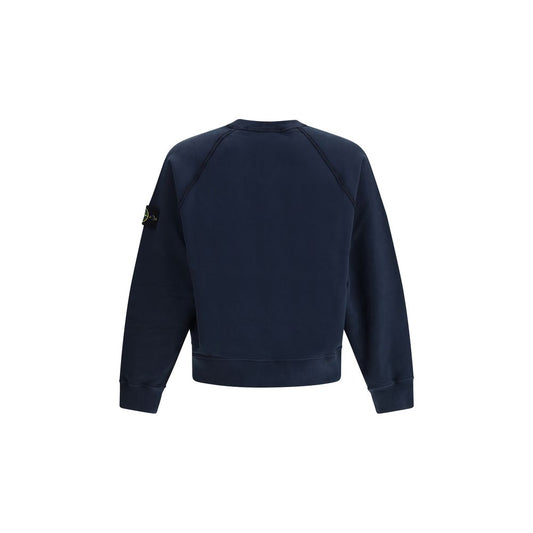 Blue Cotton Sweatshirt