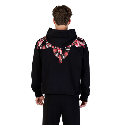 Black Cotton Hoodie