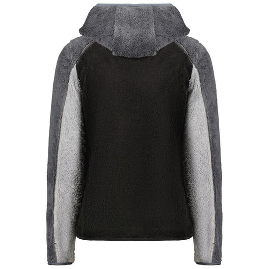 Black Polyester Sweatshirt