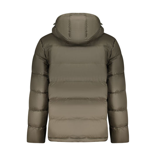 Marrone Poliammide Men's Jacket
