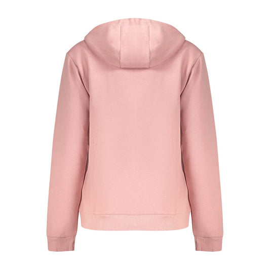 Rosa Cotton Women Sweatshirt with Zip and Pockets