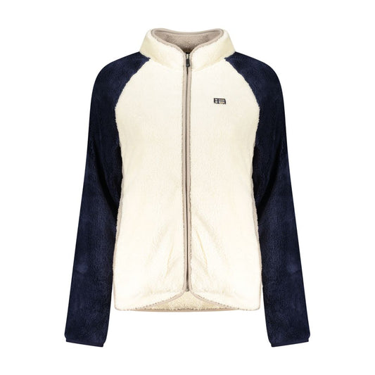 White Polyester Sweatshirt