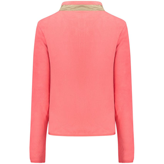 Pink Polyester Sweatshirt