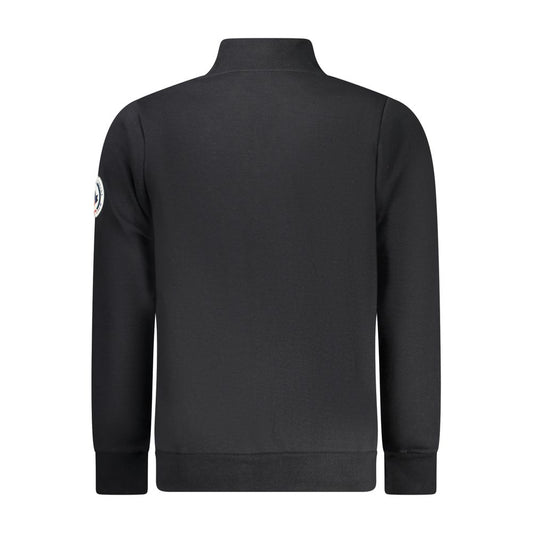 Black Cotton Men's Sweatshirt