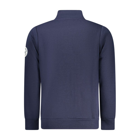 Blue Cotton Men's Sweatshirt