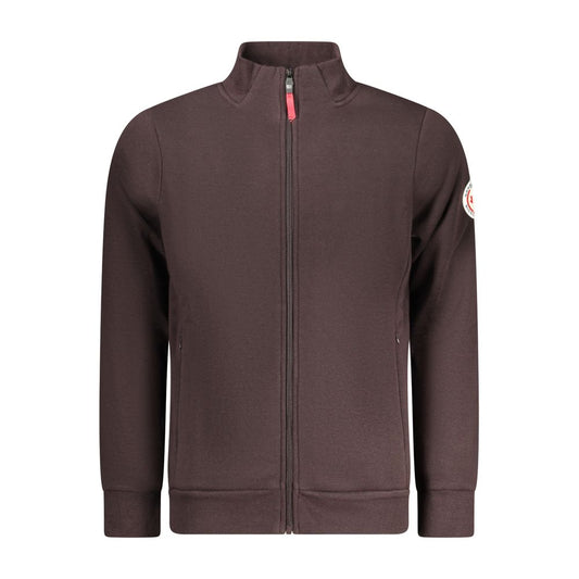 Brown Cotton Sweatshirt