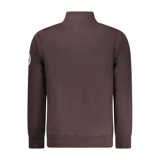Marrone Cotton Men Sweatshirt