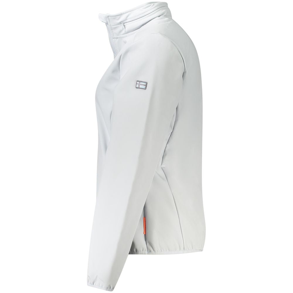 Grigio Polyester Woman Jacket