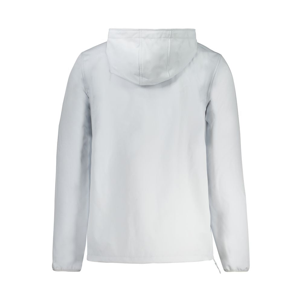 Grigio Polyester Men's Jacket