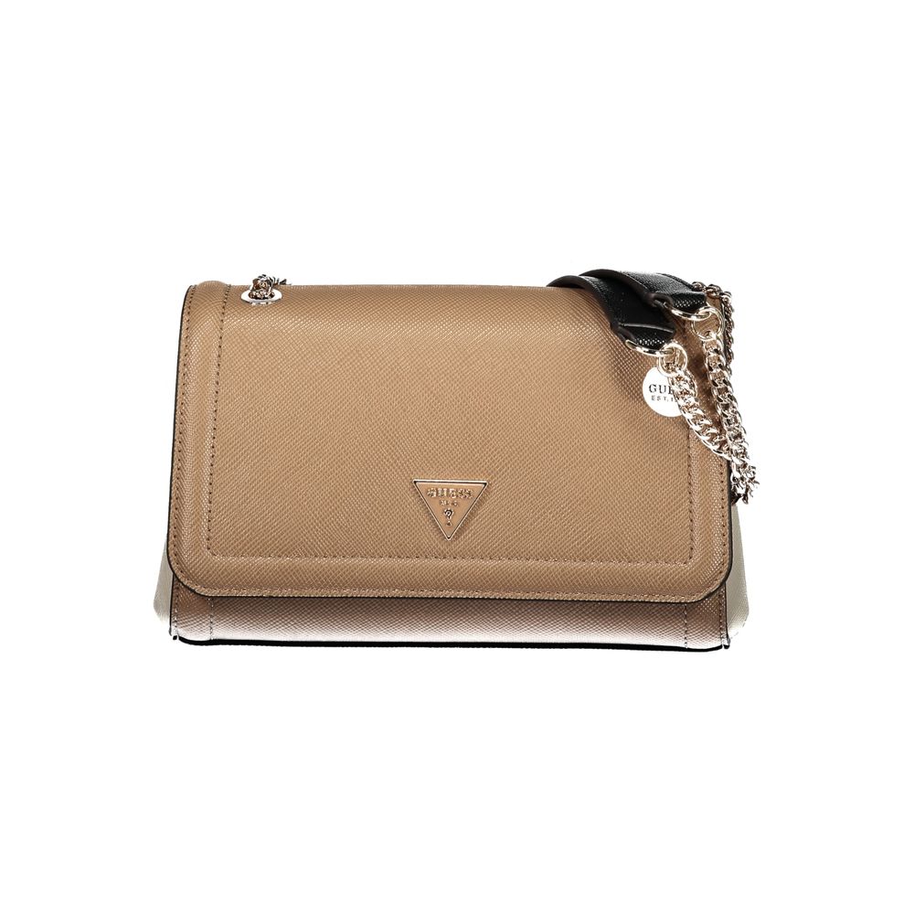 Brown Polyethylene Handbag