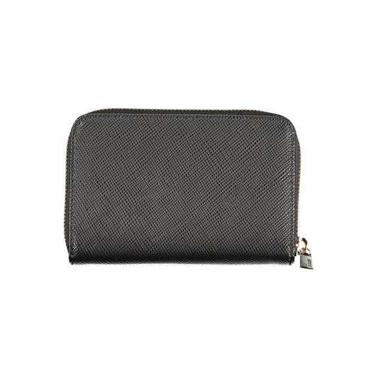 Nero Poliuretano Women Wallet