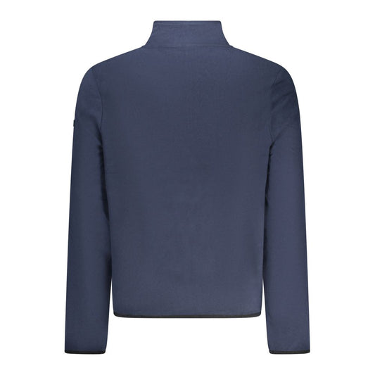 Blue Polyester Men's Sweatshirt