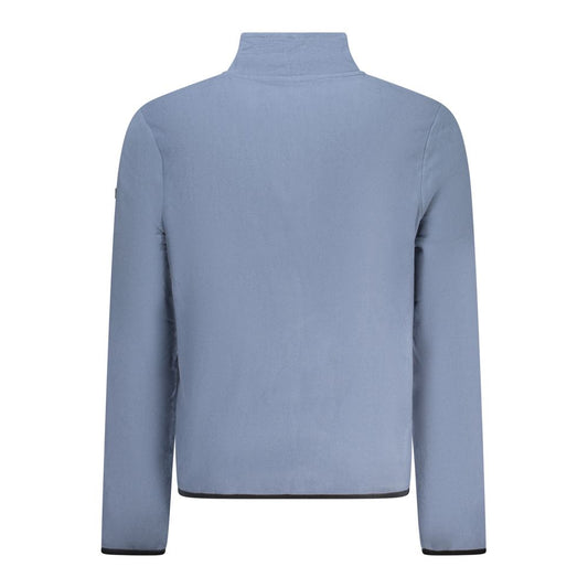 Blue Polyester Men's Sweatshirt