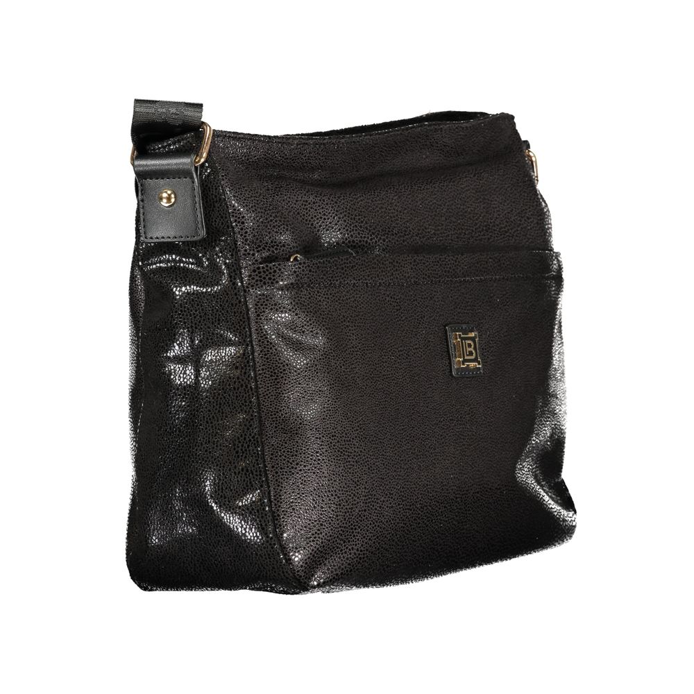 Nero Polyester Women Handbag