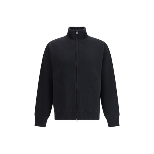 Black Wool Sweatshirt