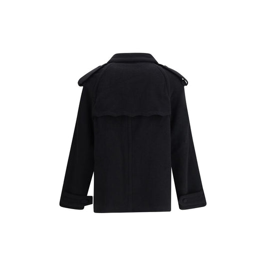 Black Cotton Coat