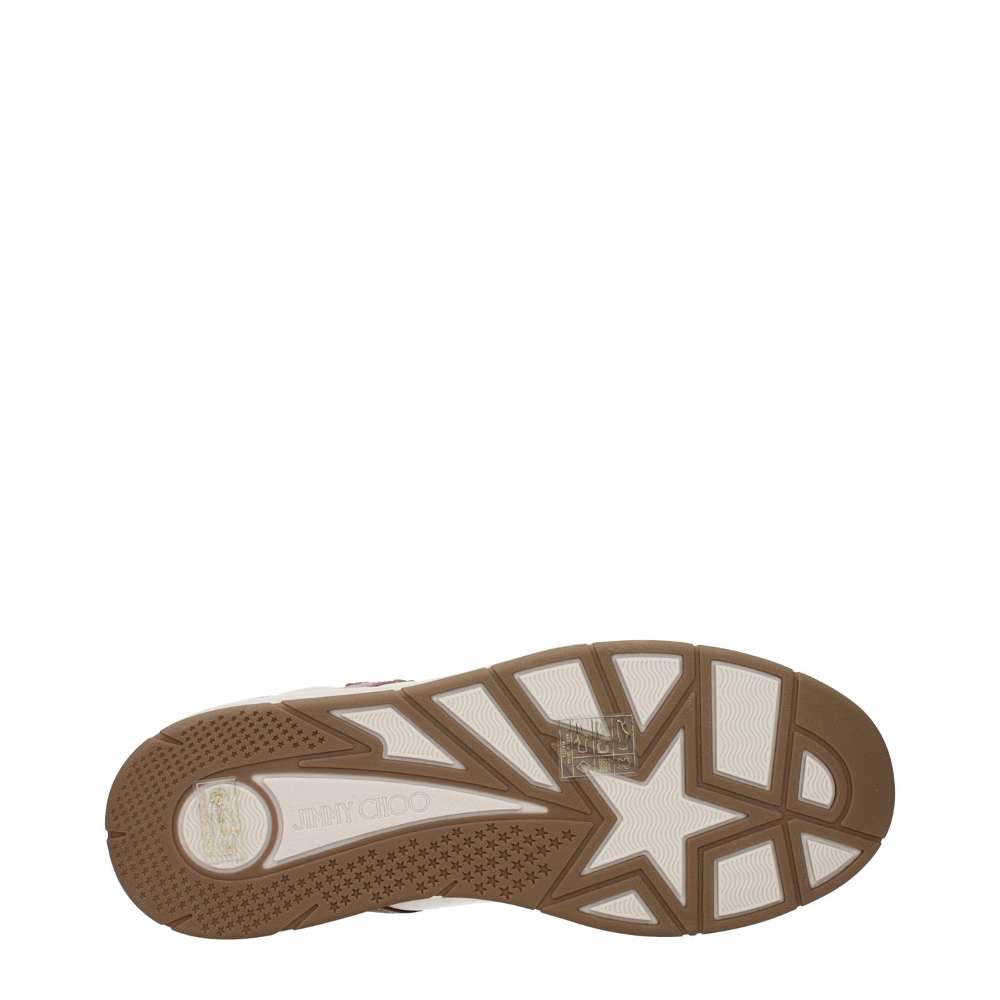 Pink Leather Low Top Sneakers