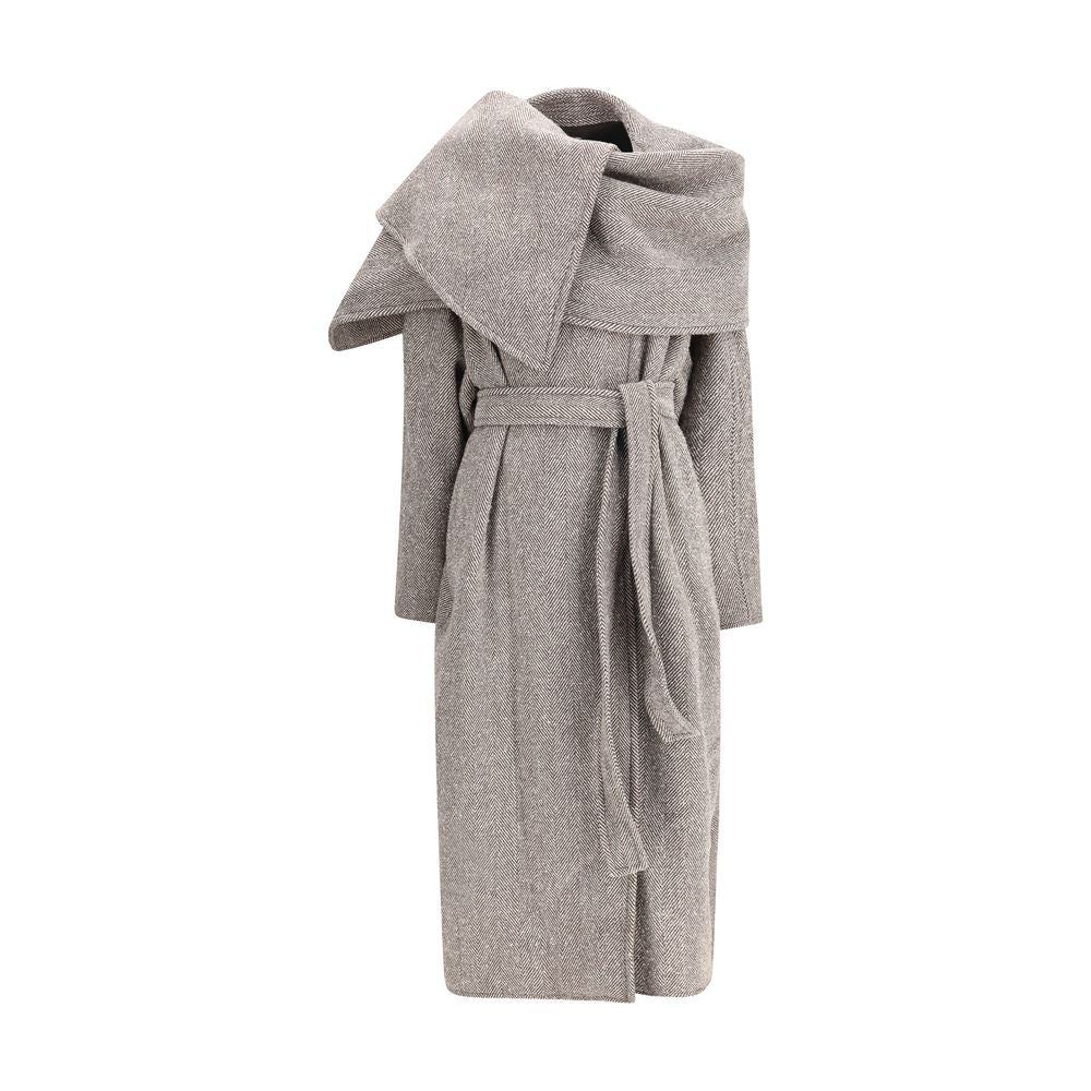 Oversized asymmetric Coat