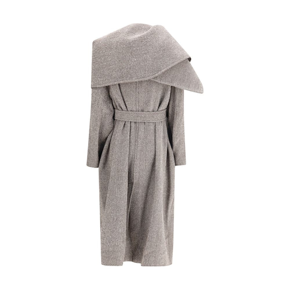Oversized asymmetric Coat