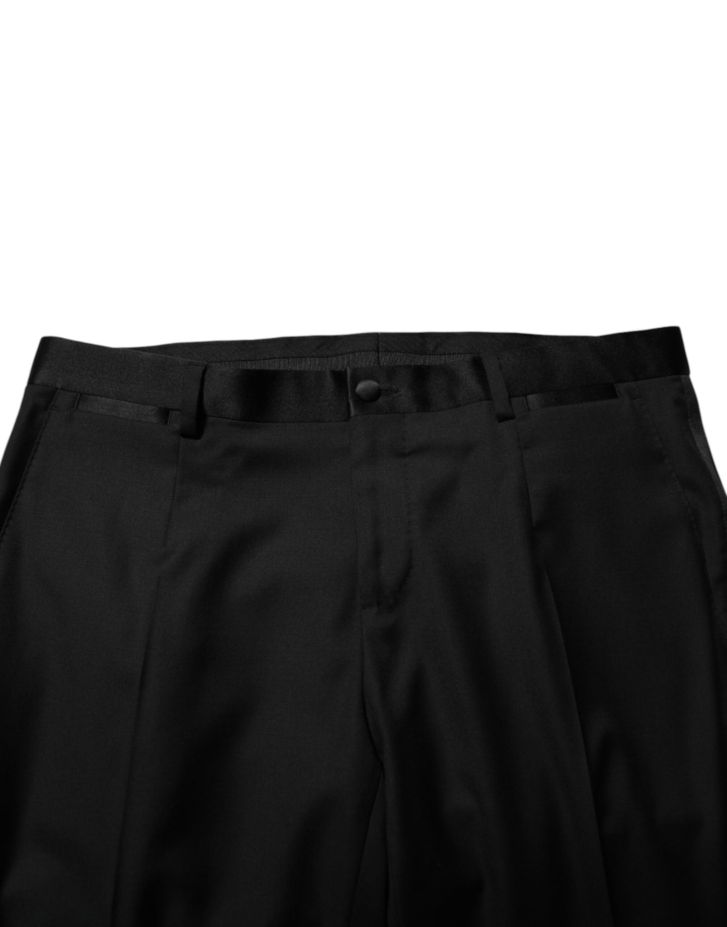 Black 2 Buttons Jacket Formal 2 Piece Suit