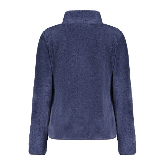 Blu Polyester Woman Sweatshirt