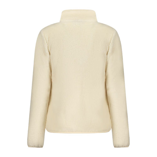 Bianco Polyester Woman Sweatshirt