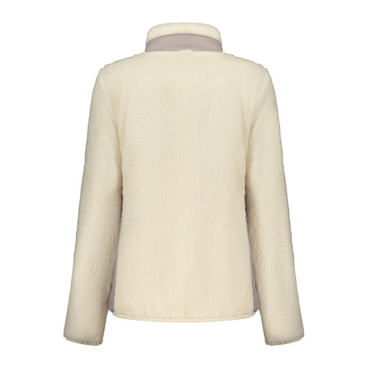 Bianco Polyester Woman Sweatshirt
