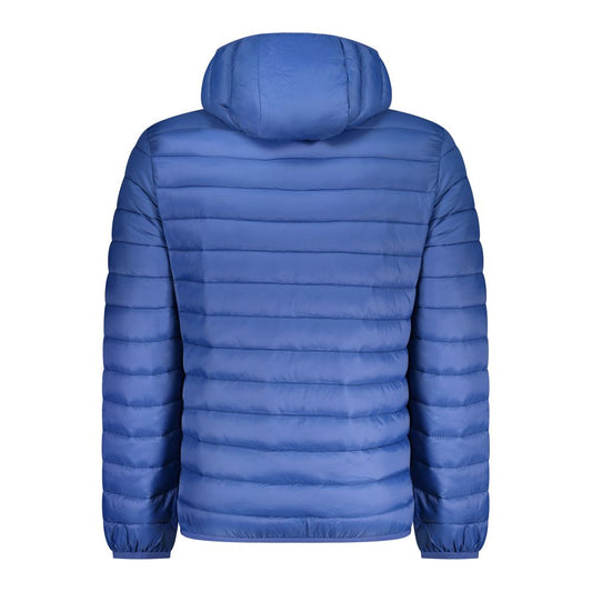 Blu Poliammide Men's Jacket