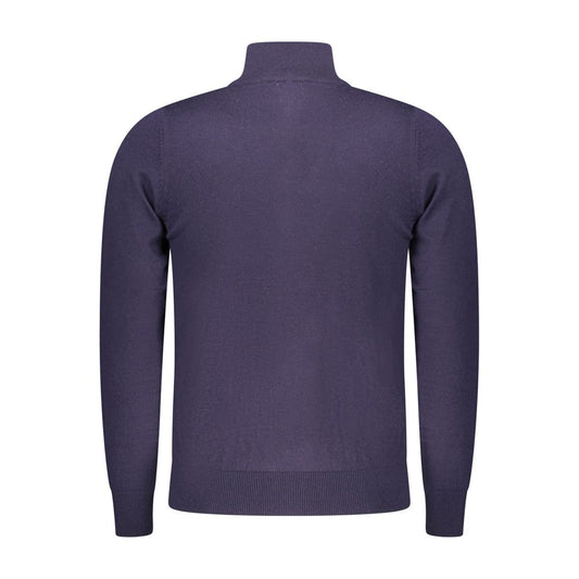 Blu Polyester Men Sweater