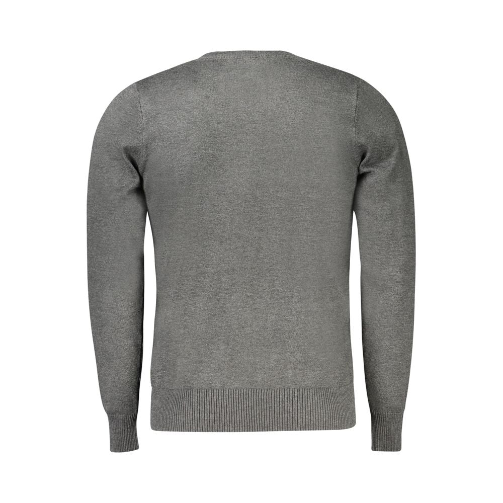 Black Cotton Men's Sweatshirt