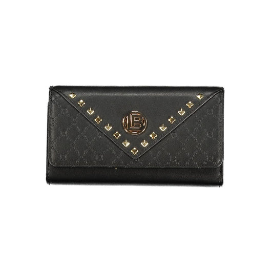Black Polyethylene Women Wallet
