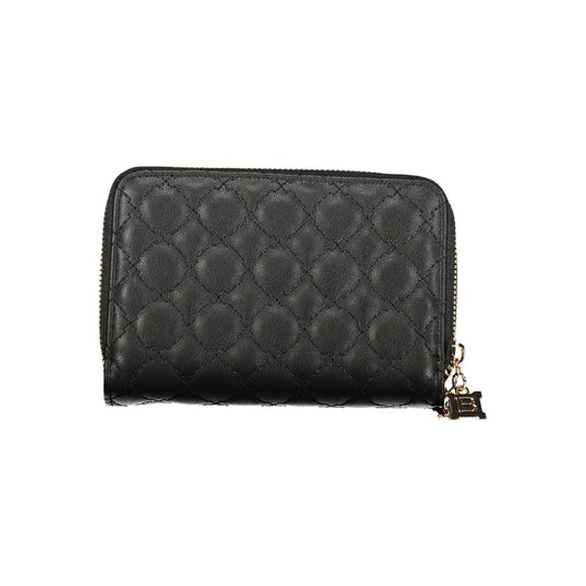 Black Polyethylene Women Wallet