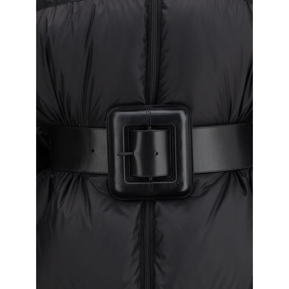 Black Polyamide Jackets And Coat