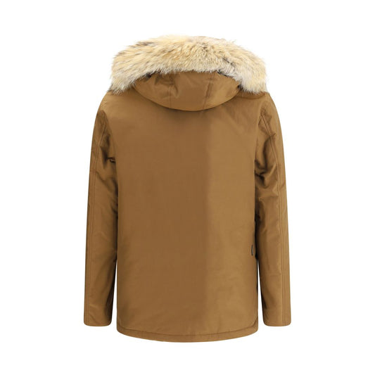 Beige Polyamide Parka