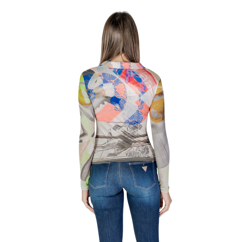 Multicolor Polyester Blouse