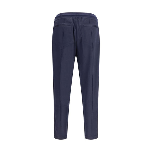 Blue Cashmere Athletic Pants