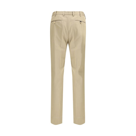 Bicolor Cotton Chino Pants