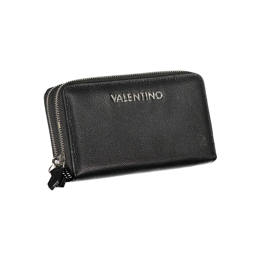 Nero Poliuretano Women Wallet