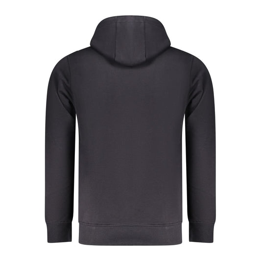 Blue Cotton Men's Hoodie