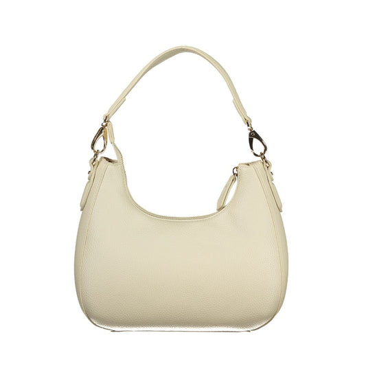 Beige Polyethylene Handbag